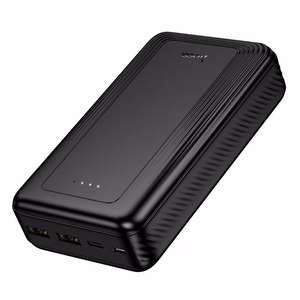 Portatīvais lādētājs Hoco 20000 mAh 2A J165A melns