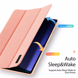 Korpuss Dux Ducis Domo Samsung X920 Tab S10 Ultra rozā krāsā