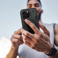 Viedtālruņa apvalks FROST ARMOR IPHONE 17 Pro Max melns