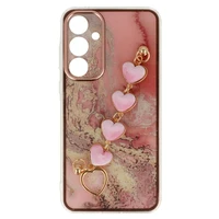 Viedtālruņa apvalks Trend Case Samsung Galaxy S24 dizaina 6 rozā