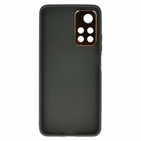 TEL PROTECT Luxury viedtālruņa apvalks Xiaomi Redmi Note 11 5G/Note 11S 5G/Poco M4 Pro 5G grafīts