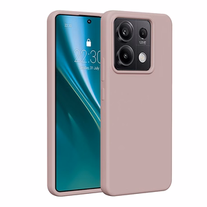 Etteri Silikona korpuss priekš Xiaomi Redmi Note 13 Pro 5G gaiši rozā krāsā