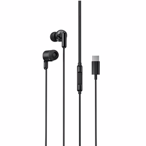 XO EP84 vadu austiņas ar USB-C savienojumu, melnas