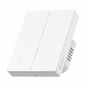 Viedais skārienjutīgais sienas slēdzis Sonoff ZBM5-2C-80W (2 kanāli) Zigbee