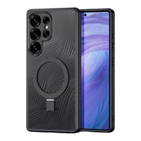 DUX DUCIS AIMO MAG viedtālruņa apvalks saderīgs ar MagSafe SAMSUNG S25 Ultra melns