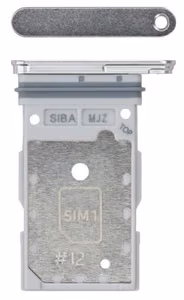 SIM kartes turētājs Samsung S921 S24/S926 S24 Plus Dual Marble Grey oriģināls (lietots A klase)