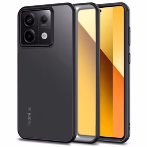 Korpuss aizsniedz matēts Xiaomi Redmi Note 14 Pro 5G/Poco X7 melns