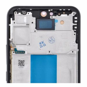 REWA OLED LCD displejs ar rāmi SAMSUNG A54 5G, melns