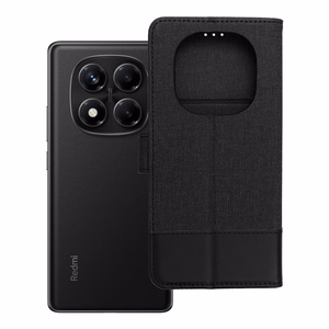 Viedtālruņa apvalks (m) GOMMA Book Xiaomi Redmi Note 14 PRO 4G - melns (m)