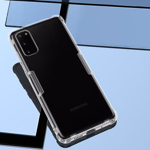 Nillkin Nature TPU vāciņš ierīcei Samsung Galaxy S20, pelēks