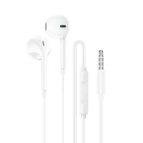 Borofone austiņas BM100 Fuente ar mikrofonu baltas