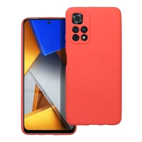 Silikona viedtālruņa apvalks XIAOMI POCO M4 Pro 5G / Redmi Note 11T 5G / Redmi Note 11S 5G persiku krāsas