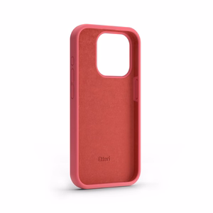 Etteri Silicone case for iPhone 15 Pro Max 6,7" raspberry