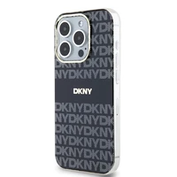 DKNY IML Mono & Stripe MagSafe apvalks iPhone 13 Pro Max - melns (m)