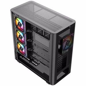 MODECOM Volcano AQ500 ARGB Midi melns