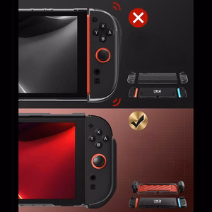 Supcase Unicorn Beetle Pro apvalks Nintendo Switch 2 - sarkans un melns