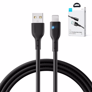 Joyroom Premium Series A13 USB-A / Lightning 2.4A kabelis 2 m - melns