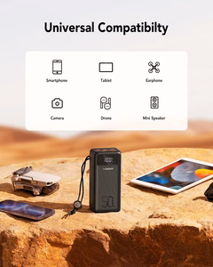 Powerbank Veger Tank Lite (W5001) PD QC3.0 5A 22,5W 50000 mAh black