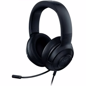 Razer Kraken X Lite RZ04-02950100-R381 – vadu spēļu austiņas pāri ausīm ar mikrofonu, melnas