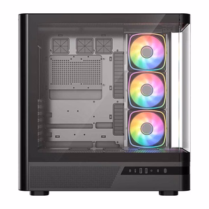 MODECOM Volcano AQ200 ARGB Midi melns