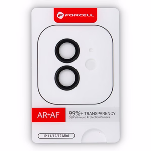 Camera glass to iPhone 12 / 12 Mini Forcell Premium black