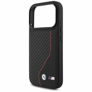 BMW M Carbon Line & Logo MagSafe Чехол для iPhone 17 Pro - красный
