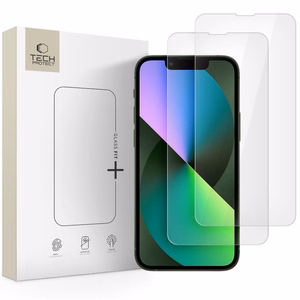 Tech-Protect Glass Fit+ 2-pack rūdītais stikls iPhone 13 mini - caurspīdīgs