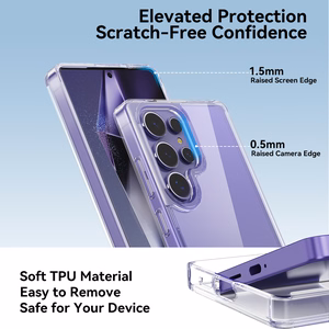 Rock Crystal Transparent Series Case for Samsung Galaxy S25 transparent