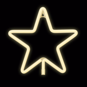 Neon LED Ziemassvētku zvaigzne silti balta FLNE22 Forever Light
