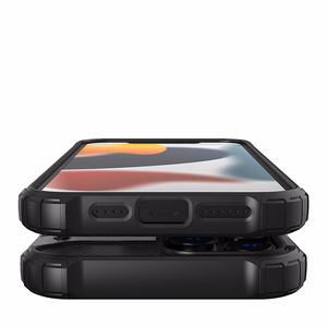 Hybrid Armor Case прочный защищённый чехол для iPhone 13 Pro золотой