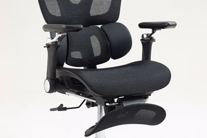 Activejet ergonomiskais biroja krēsls YK848, melns