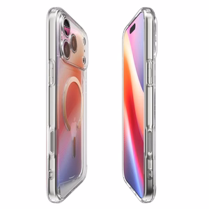 Spigen Ultra Hybrid Magnētiskais viedtālruņa apvalks iPhone 17 Pro - Caurspīdīgs zelta