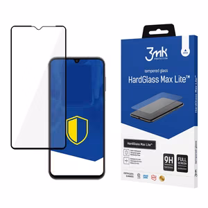 3mk HardGlass Max Lite rūdīta stikla ekrāna aizsargs Samsung Galaxy A14, melns