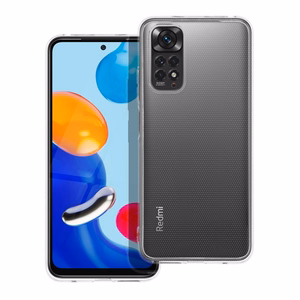 Viedtālruņa apvalks 2 mm, caurspīdīgs XIAOMI Redmi Note 11 / 11S (kameras aizsardzība)