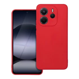 Mīksts viedtālruņa apvalks XIAOMI Redmi Note 14 4G (GLOBAL - 164,84mm x 78,15mm x 8,16mm) sarkans