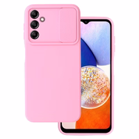 Camshield Soft viedtālruņa apvalks Samsung Galaxy A14 4G/5G - gaiši rozā
