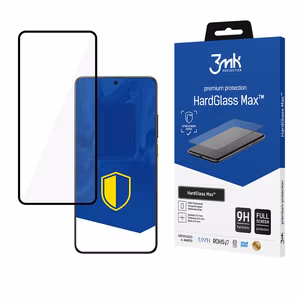 Aizsargstikls 3mk HardGlass Max Melns Xiaomi Poco X7 Pro