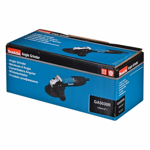 Makita GA5030R – leņķa slīpmašīna, 125×6,4 mm disks, 11000 apgr./min, 720 W, 1,8 kg