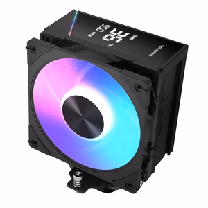 MODECOM Volcano 0C T102 LCD ARGB procesora gaisa dzesētājs 12 cm melns