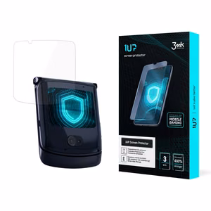 3mk 1UP – tālruņa ekrāna aizsargs modelim Motorola RAZR 5G (Front)