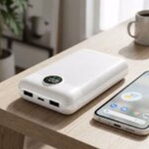 Portatīvais lādētājs Veger S20 (W2081) PD QC3.0 2A 22,5W 20000 mAh balts