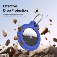 DUX DUCIS AirTag apvalks no izturīga PC materiāla (4 komplekti)