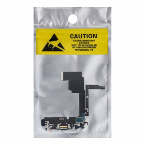Uzlādes fleksis USB IPHONE 15 Pro melns OEM