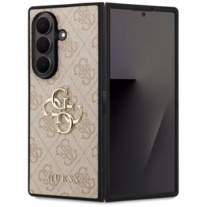 Guess Big 4G Logo Classic Logo case for Samsung Galaxy Z Fold7 różowy