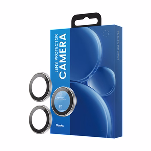 Benks rūdīts stikls DR Sapphire Lens Protector kamerai iPhone 17 Pro/17 Pro Max (3 lēcas) sudraba