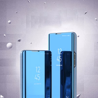 Clear View viedtālruņa apvalks Xiaomi Redmi Note 12 5G / Poco X5 5G ar atveramu vāku rozā