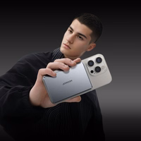 Joyroom JR-PBM08 Pro 10000mAh Īpaši plāns portatīvais lādētājs - pelēks