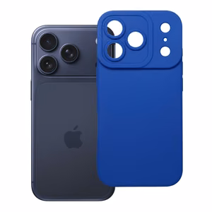 Maciņš iPhone 17 Pro / 18 Pro (zema kameras mala) Matt 2.0 zils