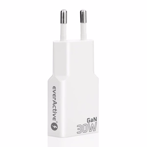 Lādētājs 2 x USB-C Quick Charge 4+ 30W Super Slim balts