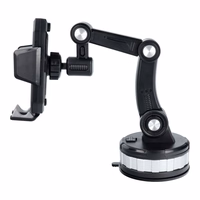 Auto turētājs vējstiklam / paneļim SUPER STRONG ZP-X0566 melns